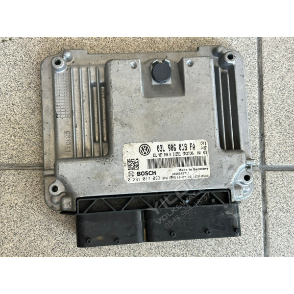 Volkswagen Tiguan-Passat-Golf-A3 2.0 TDI Motor Beyni