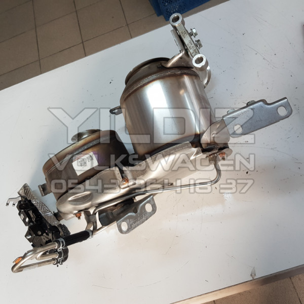 Volkswagen 04B131733 6C0131705D 04B131765B 04B131656D 6C0131705D Orijinal Çıkma Katalizör Katalitik Konventör Partikül Tutucu