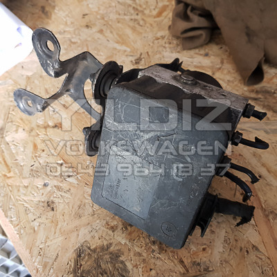 Audi A3 Quattro 2.0 1K0907379AB 1K0614517 Orijinal Çıkma ABS Beyni Hidrolik Ünitesi 2006 2007 2008 2009 2010 2011 2012