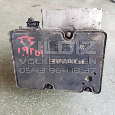 Volkswagen Transporter T5 7H0907379G 7H0614111G Orijinal Çıkma ABS Beyni Hidrolik Ünitesi 2004 2005 2006 2007 2008 2009