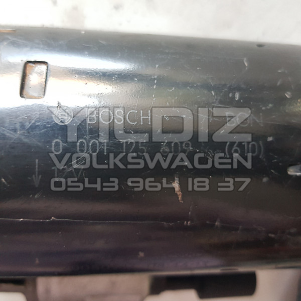 Bosch 0001125609 - 0 001 125 609 - 059911024H - 059 911 024 H Orijinal Çıkma Marş Motoru