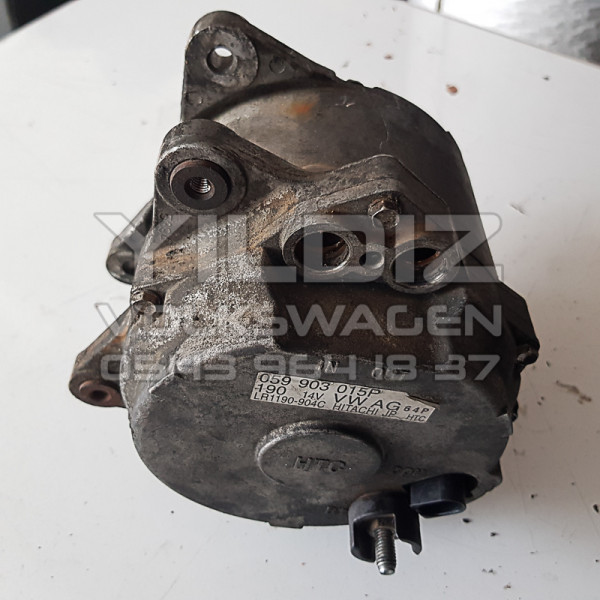 Hitachi 14Volt 190Amper Orijinal Çıkma Su Soğutmalı Şarj Dinamosu 059903015P - 059 903 015 P
