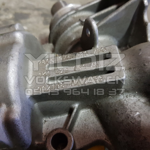 Volkswagen Audi Skoda Seat Bosch 1K1423051AH 1K1909143J 1K1909143K Orijinal Çıkma Direksiyon Kutusu