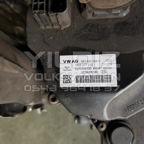 Volkswagen Audi Skoda Seat Bosch 1K1423051BN 1K1909144H Orijinal Çıkma Direksiyon Kutusu