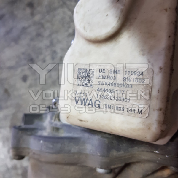 Volkswagen Audi Skoda Seat Bosch 3C1423050M 5N1909144M Orijinal Çıkma Direksiyon Kutusu