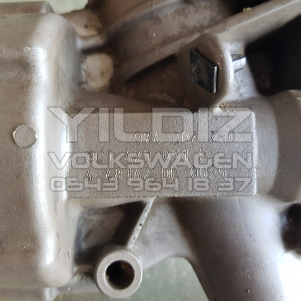 Volkswagen Audi Skoda Seat Bosch 3C1423051F 1K1909144M Orijinal Çıkma Direksiyon Kutusu