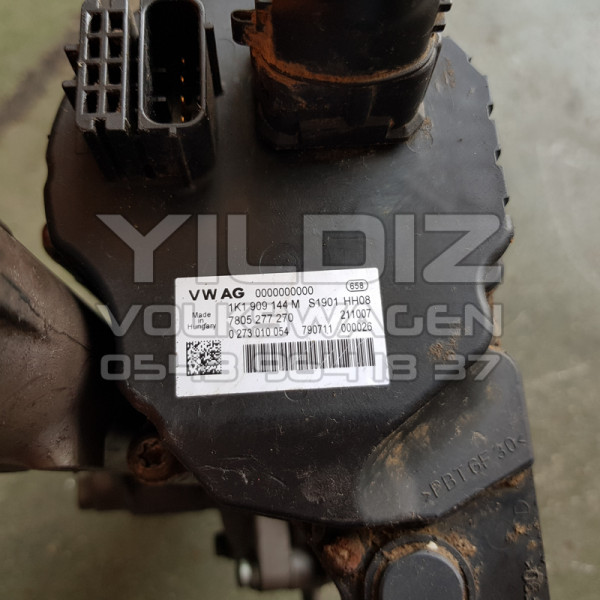 Volkswagen Audi Skoda Seat Bosch 3C1423051F 1K1909144M Orijinal Çıkma Direksiyon Kutusu