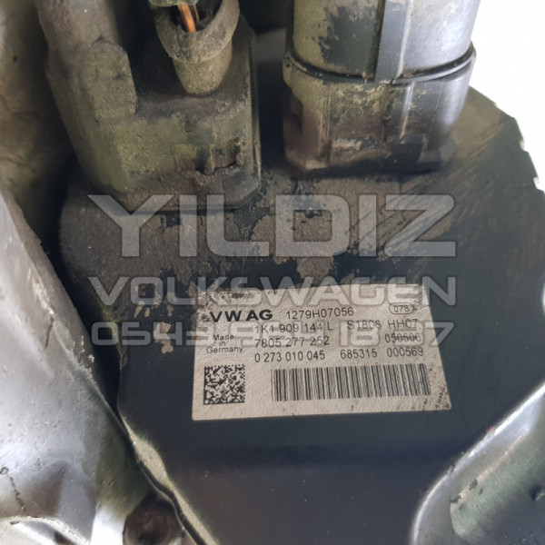 Volkswagen Audi Skoda Seat Bosch 3C1423051S 1K1909144L Orijinal Çıkma Direksiyon Kutusu