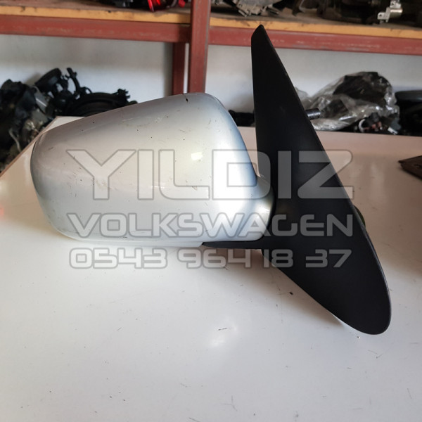 Volkswagen Golf 3 Sağ Dikiz Aynası Orijinal Çıkma Gümüş Gri 1992 1993 1994 1995 1996 1997 1998