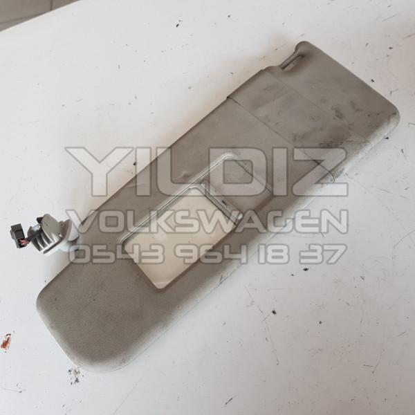 Volkswagen Golf4 3B0857551 Orijinal Çıkma Sol Güneşlik