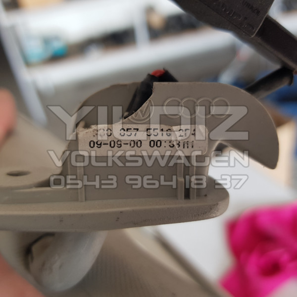 Volkswagen Golf4 3B0857551 Orijinal Çıkma Sol Güneşlik