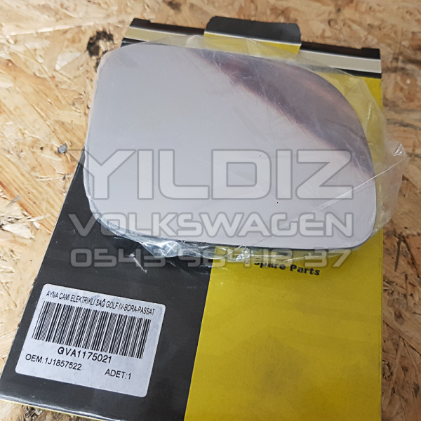 Volkswagen Golf4 Bora Passat Dış Sağ Dikiz Aynası Camı Kullanılmamış Sıfır Yedek Parça