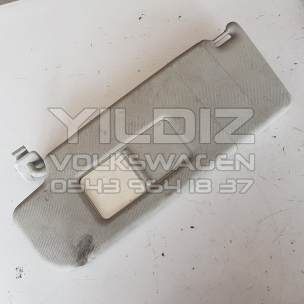 Volkswagen Golf5 1K0857551 Orijinal Çıkma Sol Güneşlik