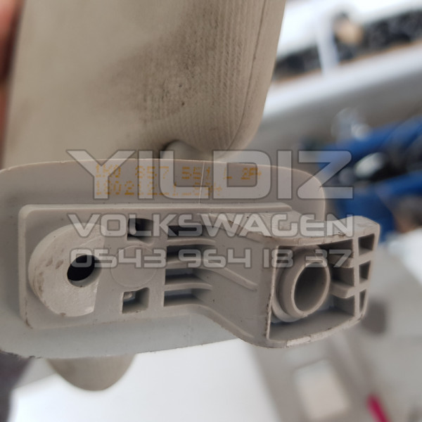 Volkswagen Golf5 1K0857551 Orijinal Çıkma Sol Güneşlik