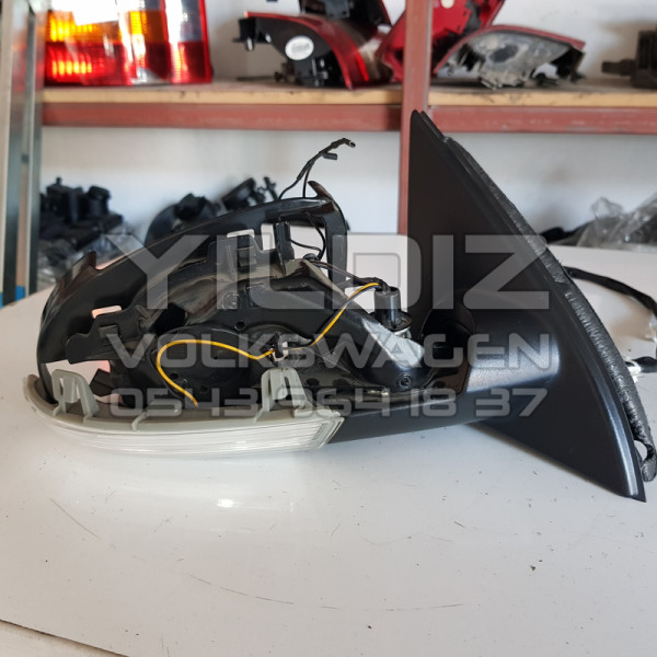 Volkswagen Passat B6 Sağ Dikiz Aynası Orijinal Çıkma 2005 2006 2007 2008 2009 2010