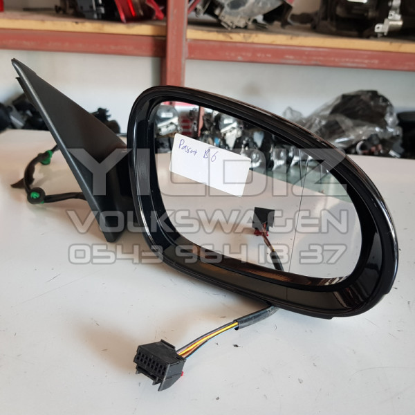 Volkswagen Passat B6 Sağ Dikiz Aynası Orijinal Çıkma Siyah 2005 2006 2007 2008 2009 2010