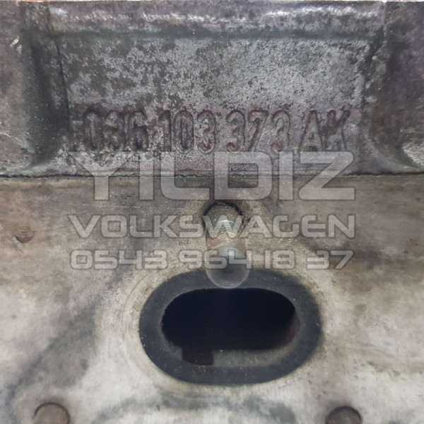 Volkswagen Skoda Seat AXP - BBZ - BCA - BKY - 036103373AK - 036 103 373 AK 1.4 16V Benzin Orijinal Çıkma Silindir Kapağı
